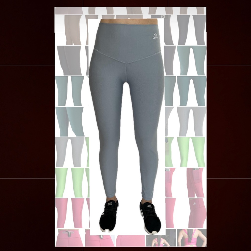 LEVWAY Leggings-NEW BRAND-Sportswear. Supplex material, Exercise